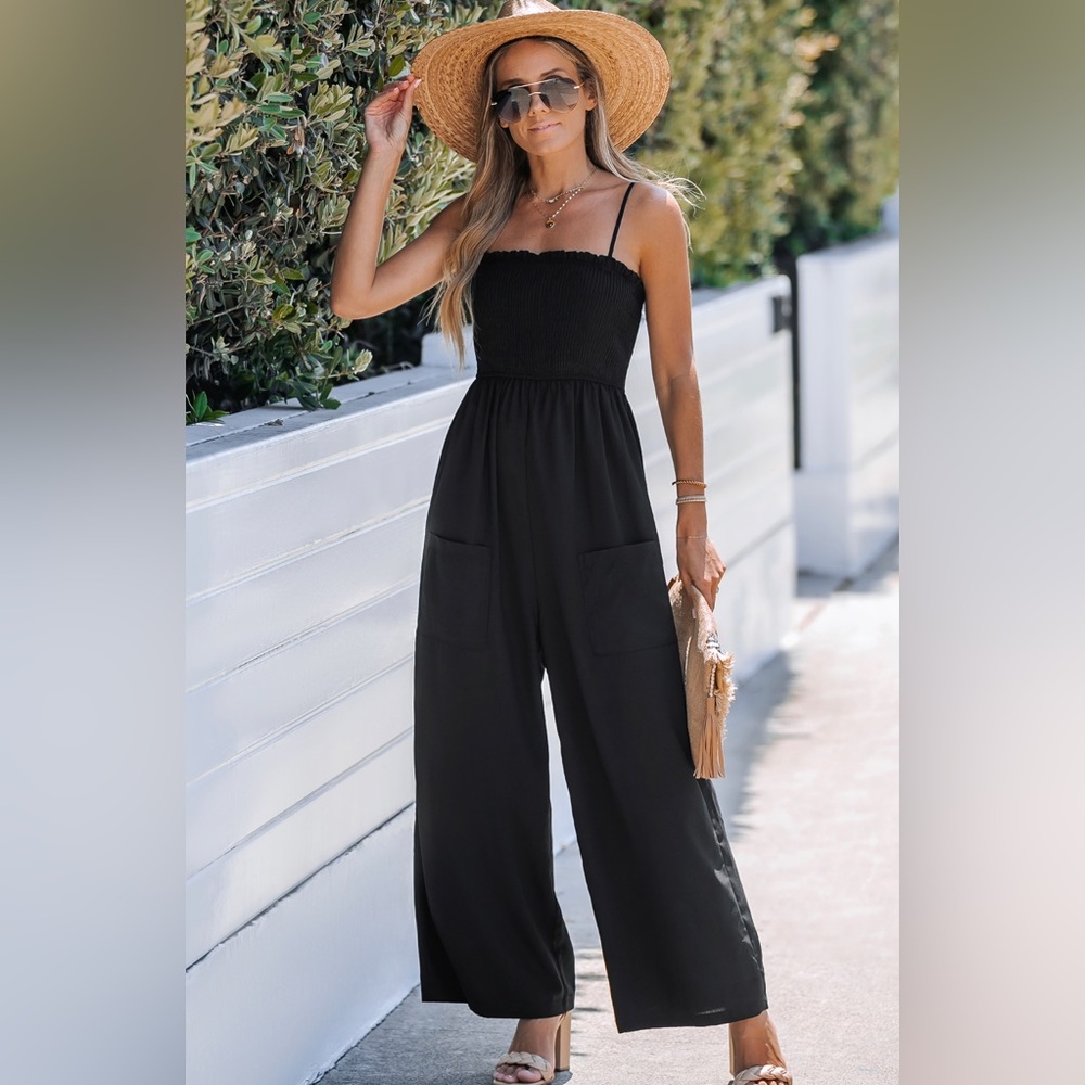 CupShe Women’s Demetria square neck jumpsuit S